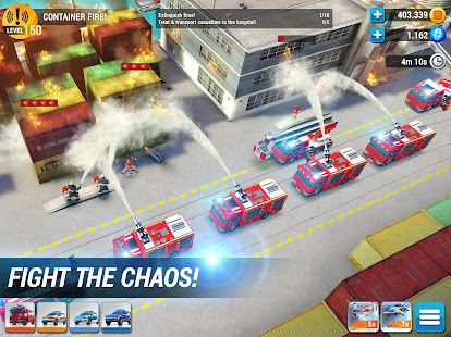 EMERGENCY HQ - firefighter rescue strategy game 1.6.09 Screenshots 14