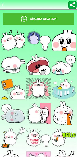 Stickers de conejos tiernos Screenshot 3 - AppWisp.com