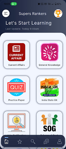 Android application Current Affairs By GK Pandit screenshort