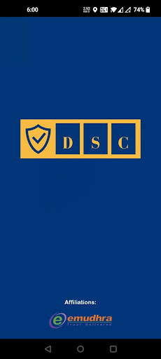 Android application DSC Application Online (India) screenshort