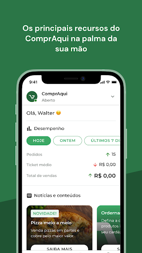 ComprAqui - Delivery e PDV Screen 2