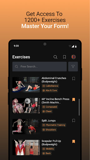 Screenshot of Strength Training by M&M