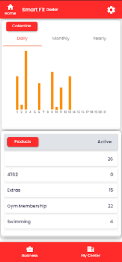 GymOS Admin Screen 2