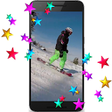 Snowboarding HD LWP icon
