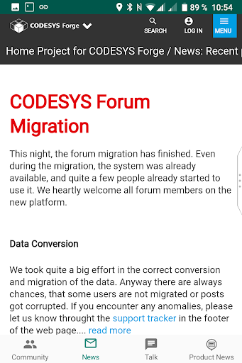 CODESYS Forge Screen 3