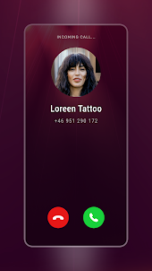 Loreen Tattoo Fake Call