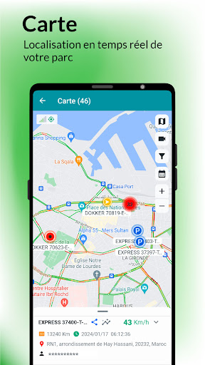 Android application Geo4net Lite screenshort