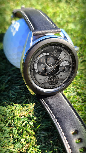 Grey Silver For Wear OS