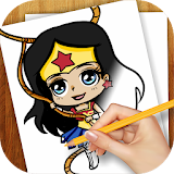 Learn To Draw Superhero Women icon
