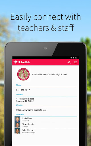 Cardinal Mooney High School Screen 2