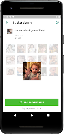 Animated Bocil Gemoy WASticker