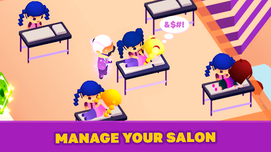 Idle Beauty Salon: Hair and nails parlor simulator MOD APK 4