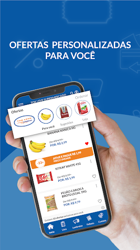 Android application Tok Leve Supermercado screenshort