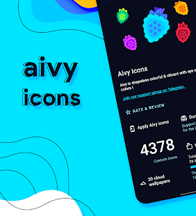 Aivy Icon Pack Captura de pantalla