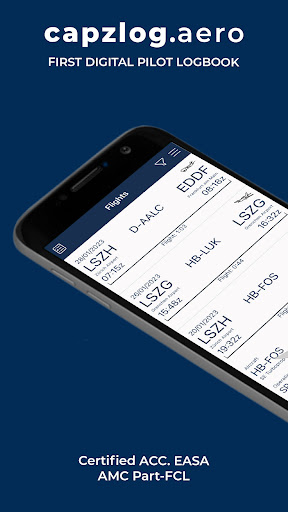 Android application capzlog.aero screenshort