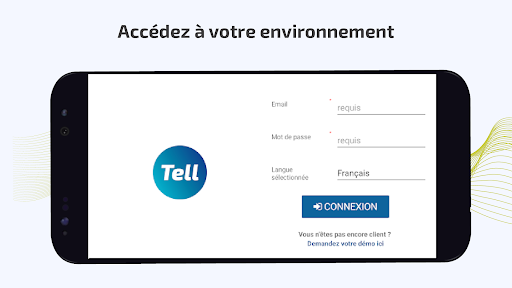 Android application Tell Digital screenshort