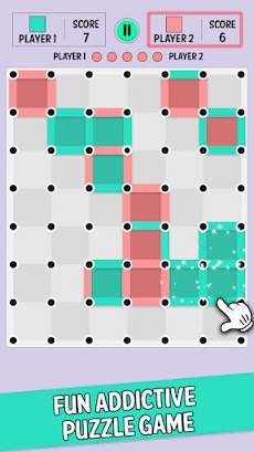 Dots and Boxes ボードゲーム。のおすすめ画像2