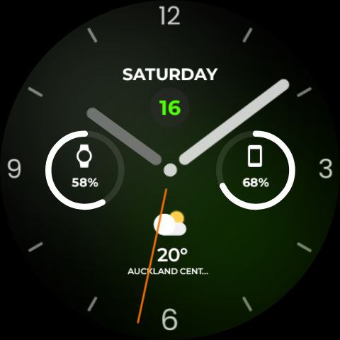 Night ver 53 - watch face screenshot 21
