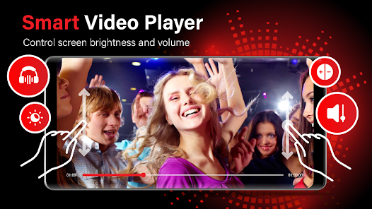 Night Video Player: Full HD 1.0 APK + Mod (Unlimited money) untuk android
