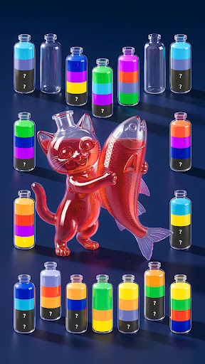 Water Jam Sort: 워터 분류, 병 게임 스크린샷 4