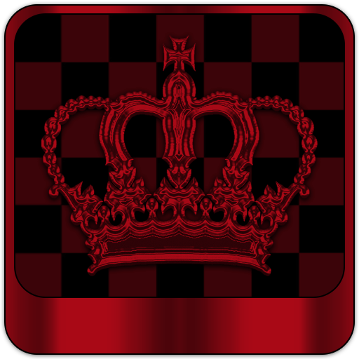 Red Chess Crown 3D Next Launch logo