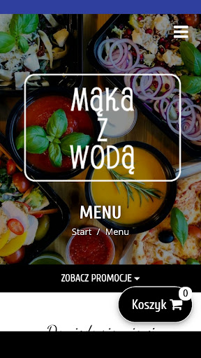 Android application Mąka z Wodą screenshort