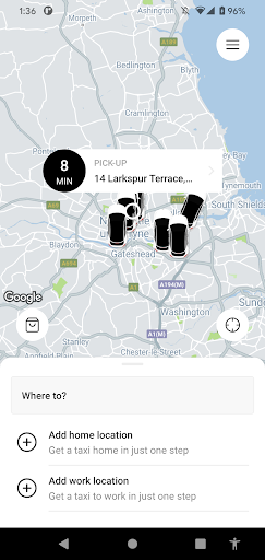 Nearby Express Taxis Screen 2