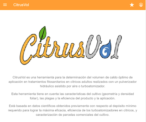 Android application CitrusVol screenshort