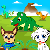 Puppy Jurassic Dinosaur Puzzle icon