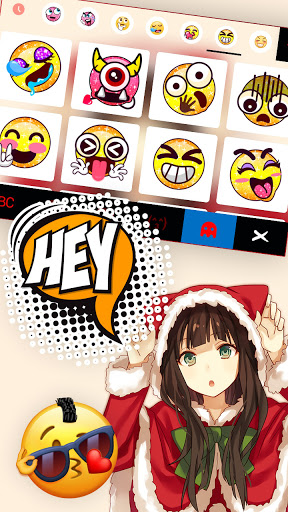 Christmas Cat Girl Keyboard Ba Screen 3