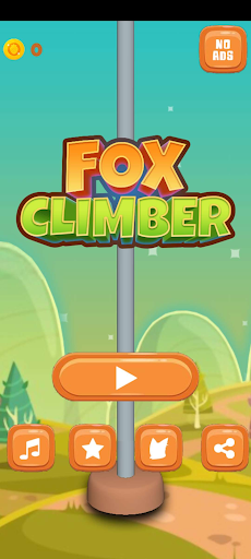 Android application Fox Climber screenshort