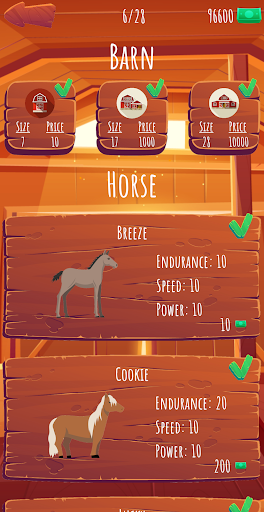 Gallop Racer Challenge Screen 3