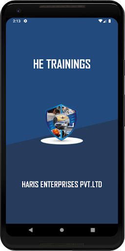 Android application HE Trainings screenshort