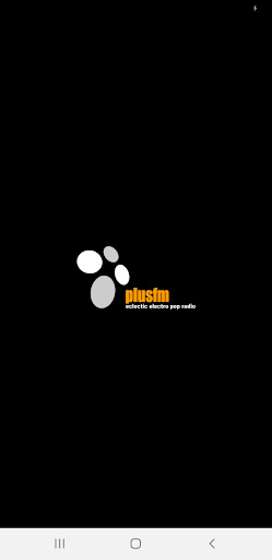 Android application plusfm screenshort