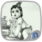 3D Krishna Live Wallpaper icon