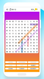 Word Search Puzzle - Brain Games screenshots 6