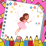 Cover Image of Download Offline Fairy Girl Coloring  APK