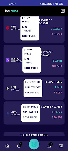 EXPERT Crypto Signals Screen 2