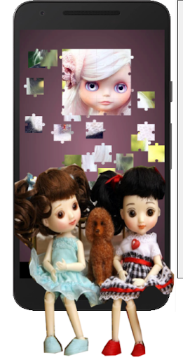 Cute Dolls Jigsaw Slide Puzzle Screen 2