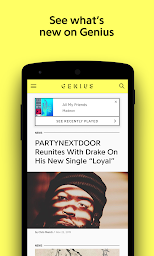 Genius  -  Song Lyrics Finder