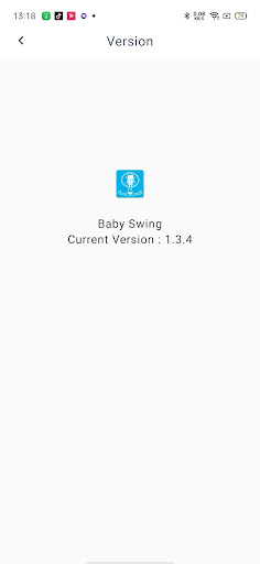 Android application Baby Swing - BabySwing screenshort