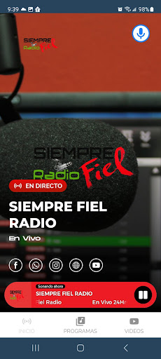 Siempre Fiel Radio Screen 2