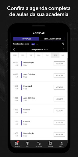 Sports Club Screen 3