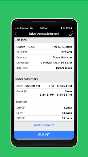 eDockets Screen 2