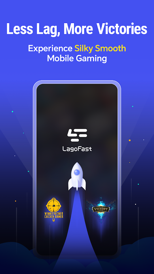 #6. LagoFast Game Booster: Low Lag (Android) De: JUNYUN LIMITED