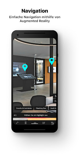 Android application Audi charging hub App screenshort