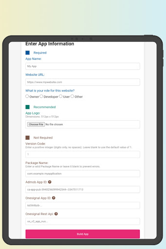 Web2App Pro: Website to App screenshot 9