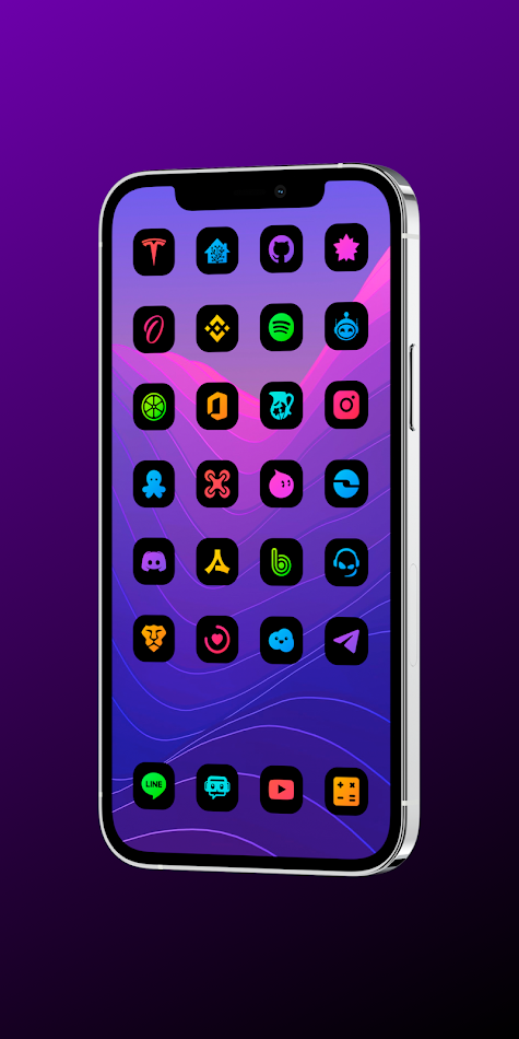 #9. DarkBoard TrueDark Icons (Android) Által: FixoLab