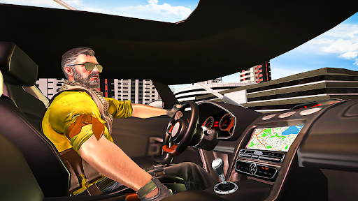 Yellow Cab City Driving Games Screen 3