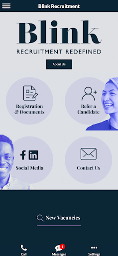 Android application Blink Recruitment (GSY) screenshort